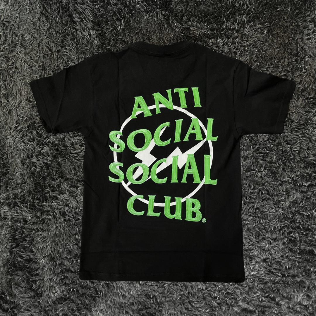 Anti Social Social Club Fragment Green Black T-shirt