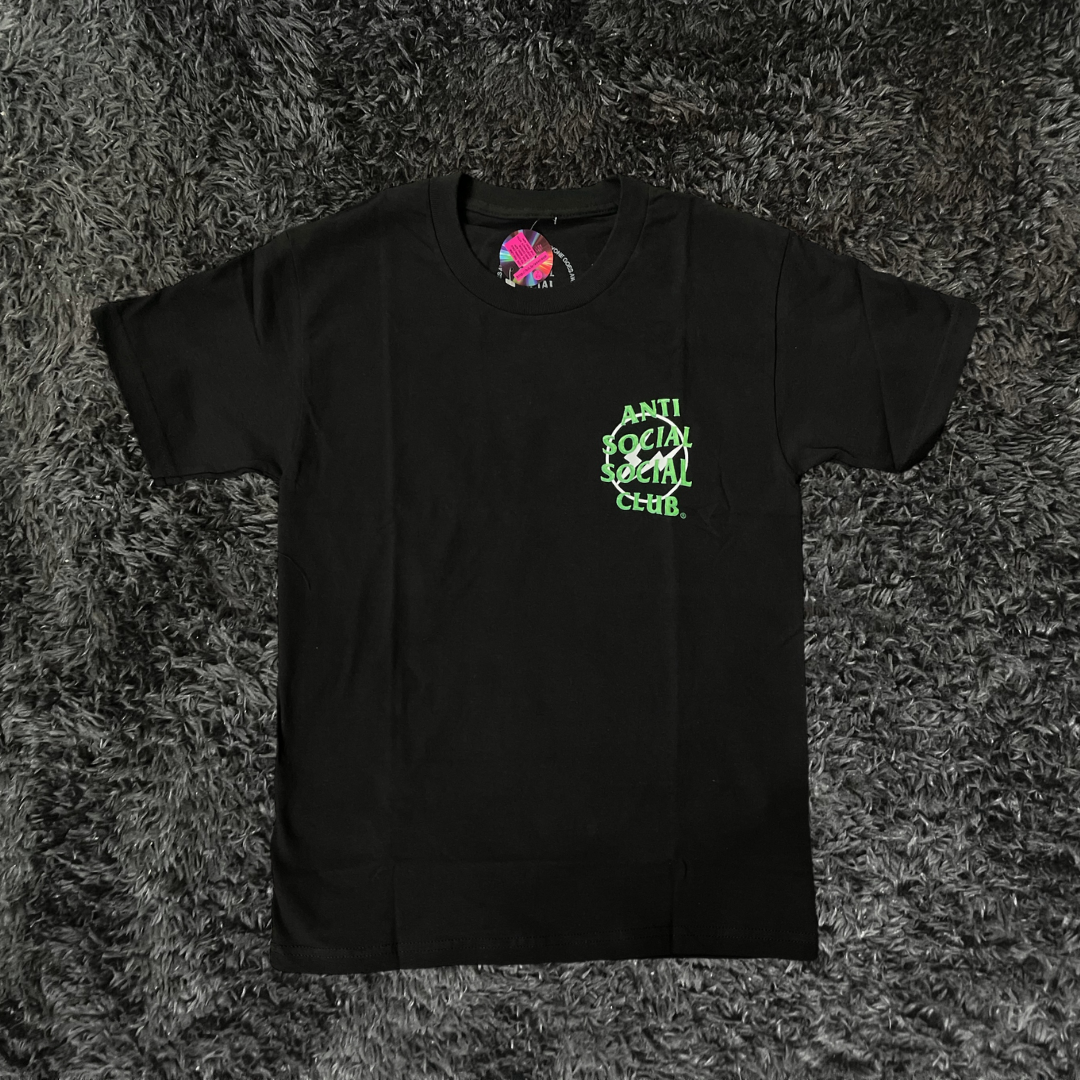 Anti Social Social Club Fragment Green Black T-shirt