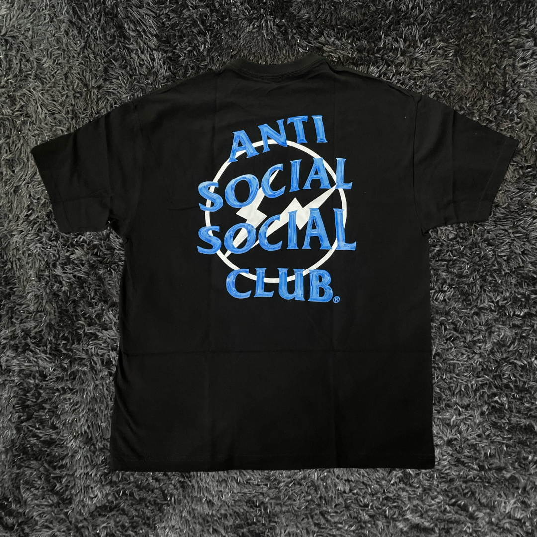 Anti Social Social Club Fragment Blue Black T-shirt