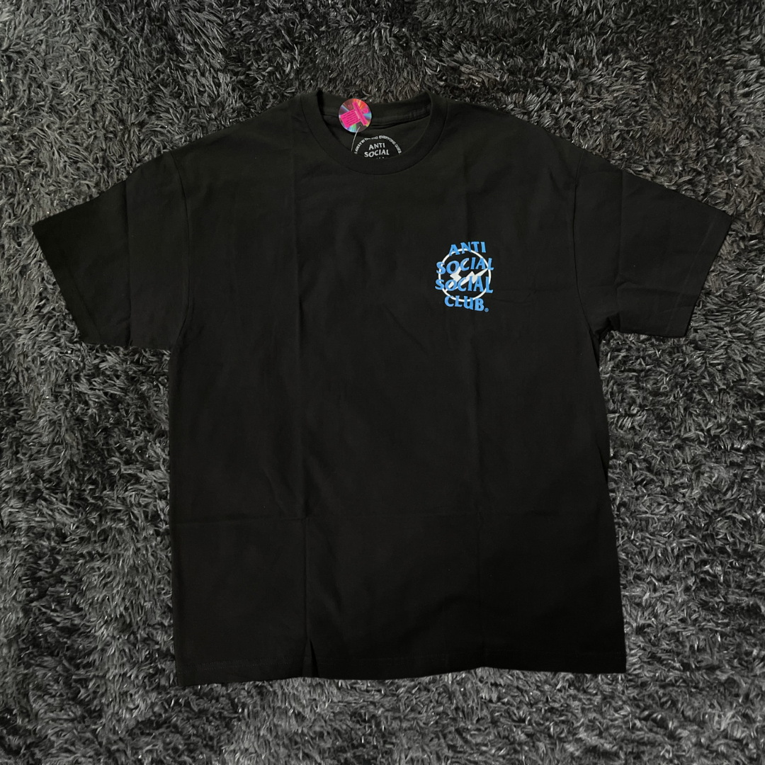 Anti Social Social Club Fragment Blue Black T-shirt