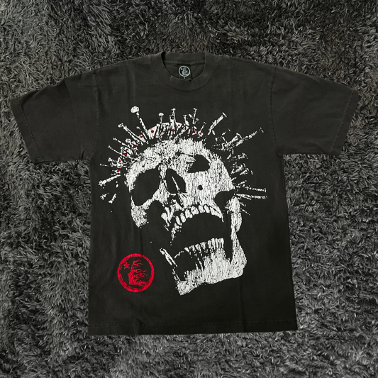 Hellstar Crowned Skull Vintage Black T-shirt