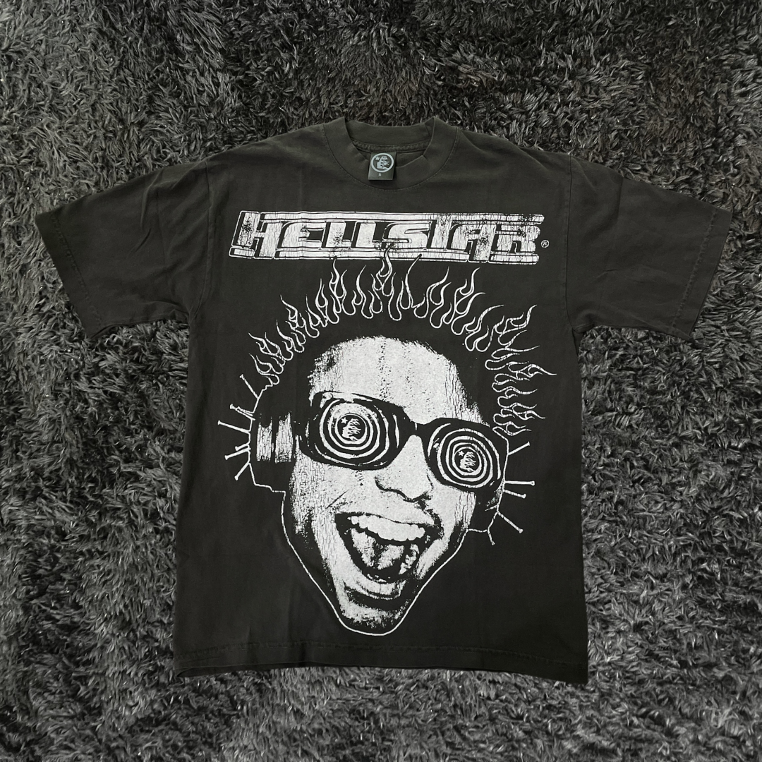 Hellstar Dennis Rodman Vintage Black T-shirt