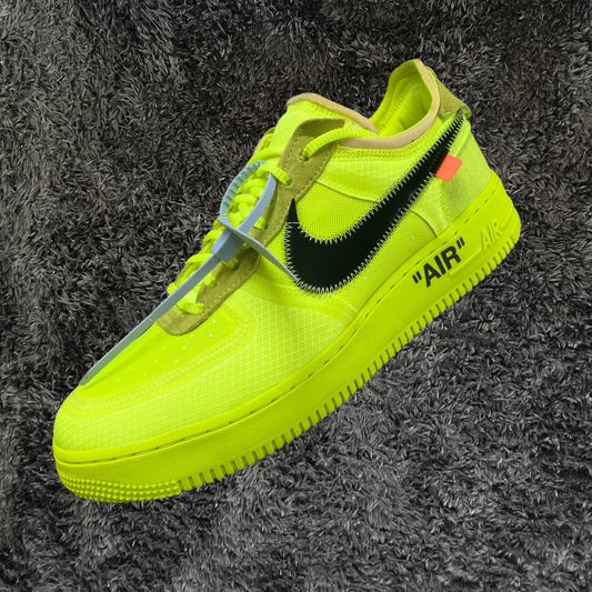 Air Force 1 Low Off White Volt (De Uso)