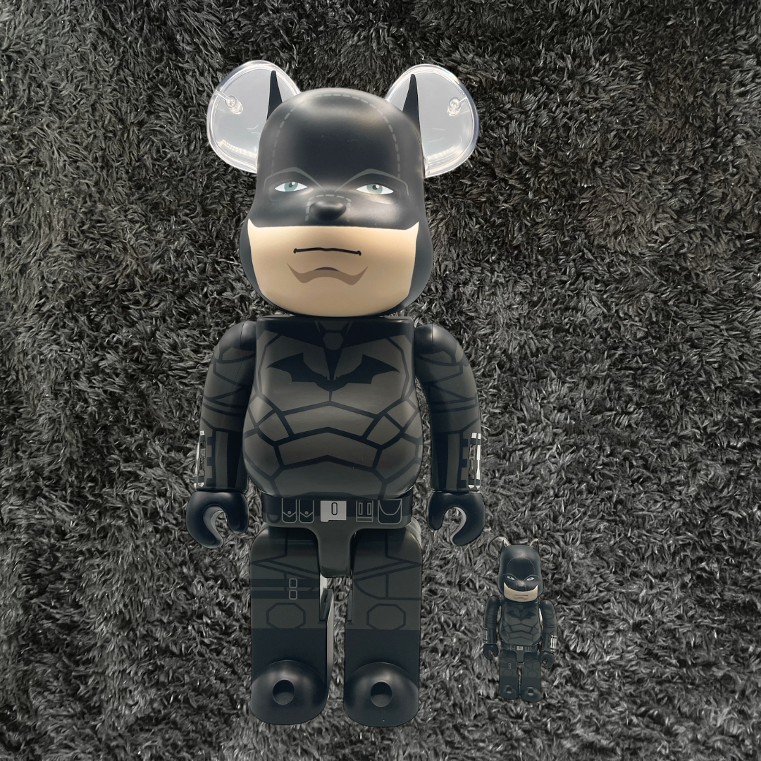 100% & 400% The Batman Bearbrick