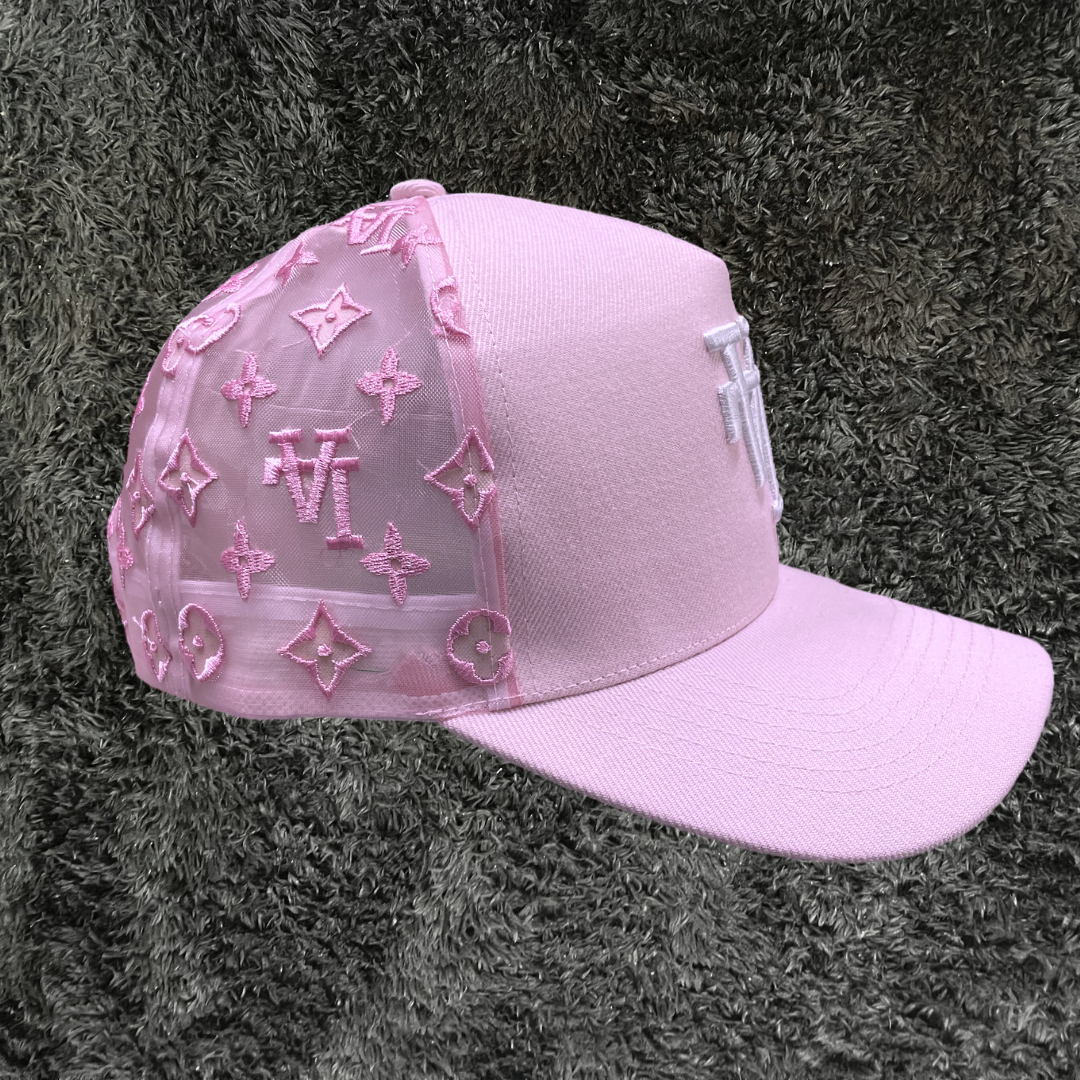 Prevail LA Monogram Pink Cap