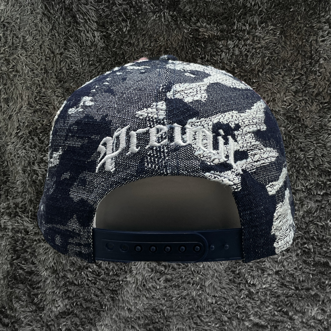 Prevail Yves Laurent Denim Splash Cap