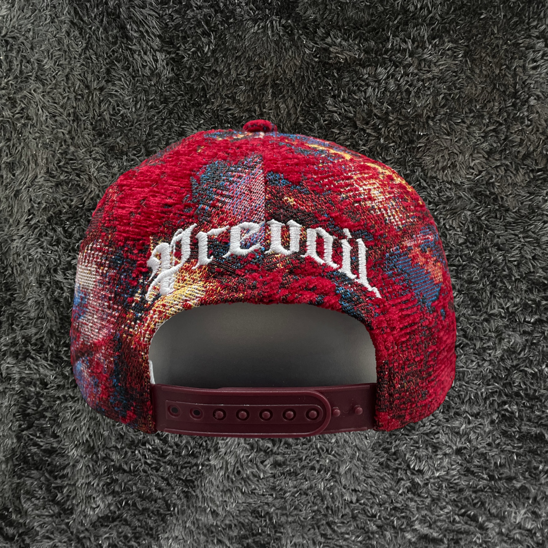 Prevail Yves Laurent textured Wool Red Cap