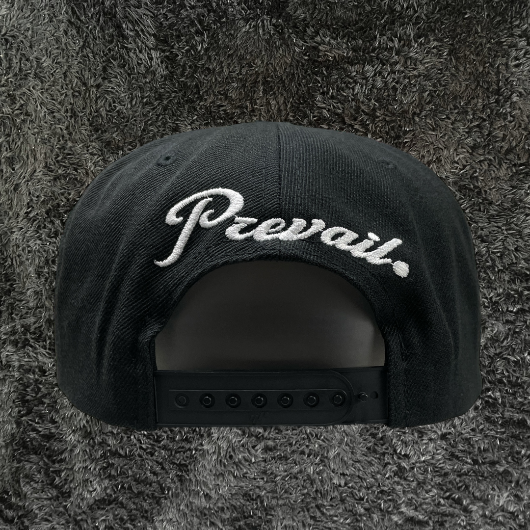 Prevail LA Logo Futbol México Black Cap