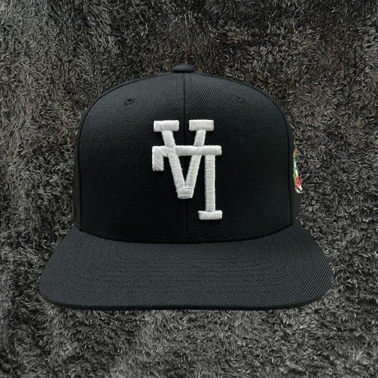 Prevail LA Logo Futbol México Black Cap