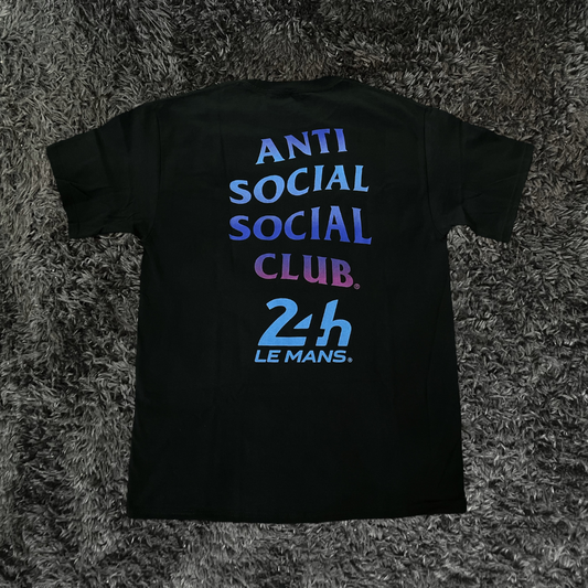 Antis Social Social Club 24 hours Of Le Mans Black Blue T-shirt