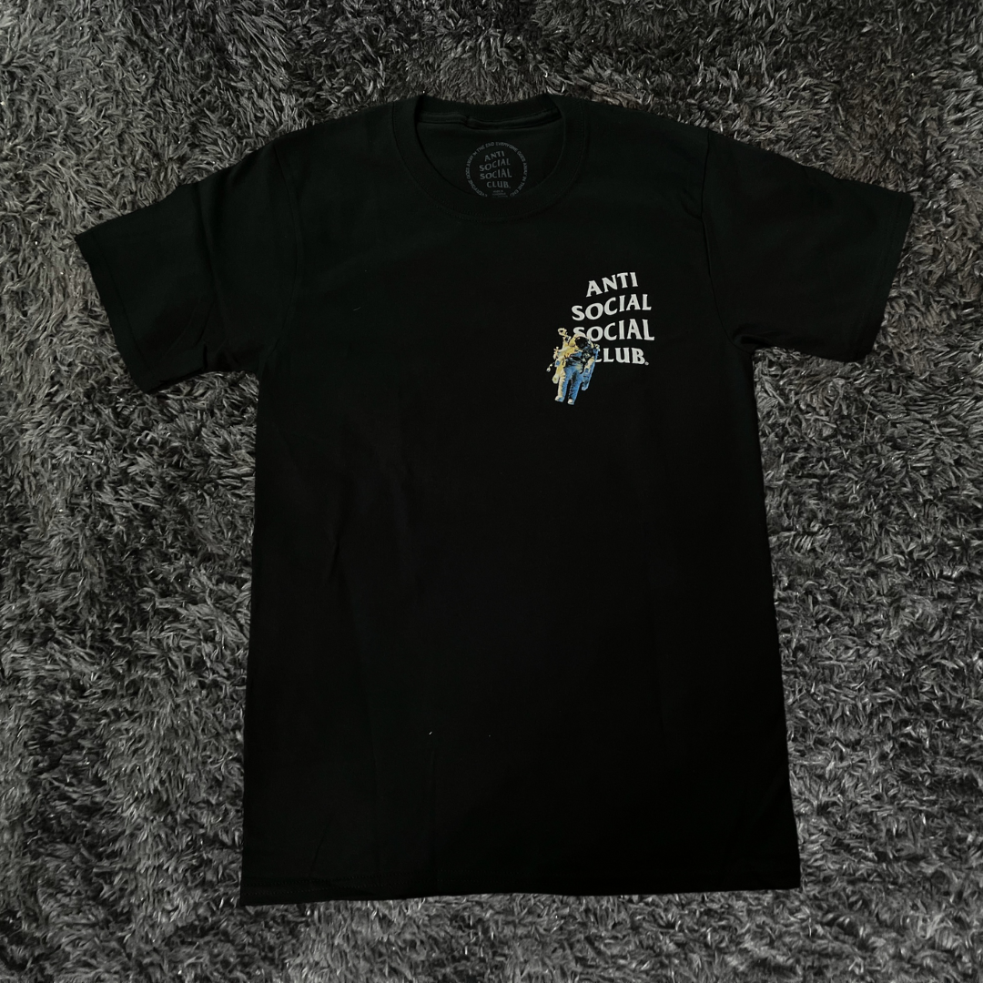 Anti Social Social Club Solar Flare Black T-shirt