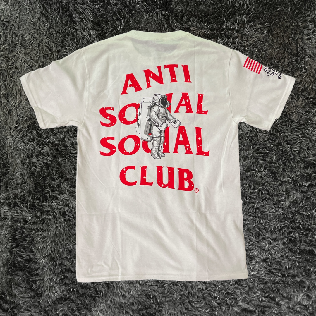 Anti Social Social Club Nebula White T-shirt