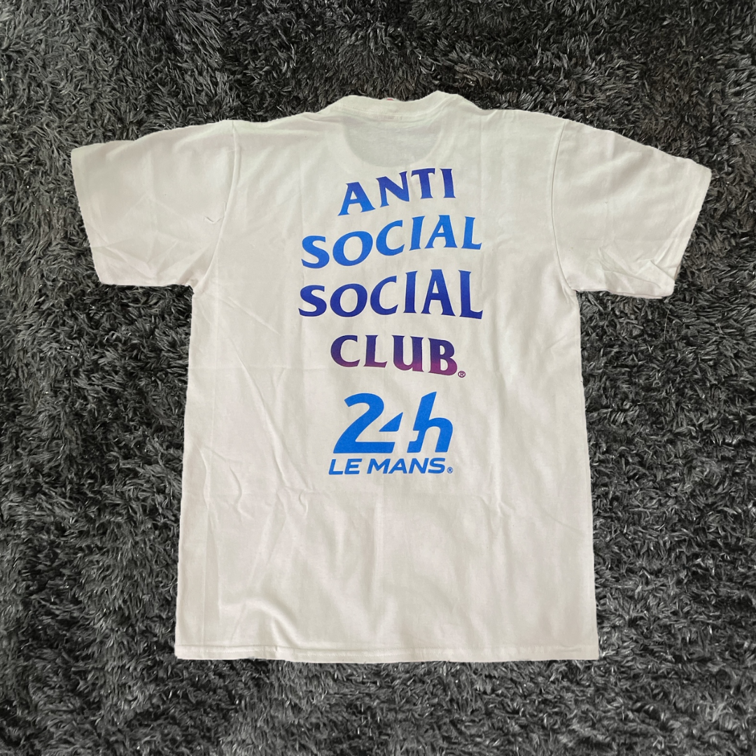 Anti Social Social Club 24 hours Of Le Mans White T-shirt