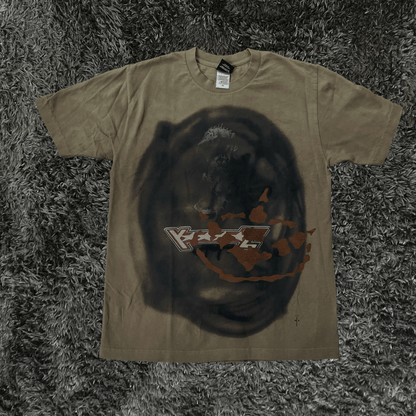 Cactus Jack Sprayed Khaki T-shirt - Urban Utility