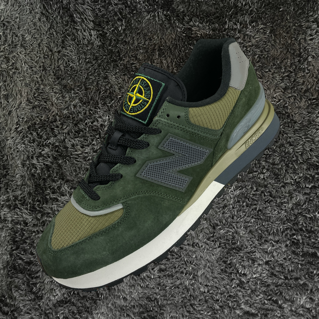 New Balance 574 Legacy Stone Island Dark Green