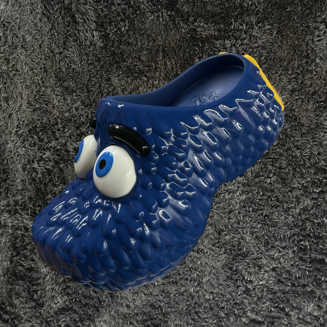 Kerwin Frost McDonald's Fry Guy Clog Cobalt Blue