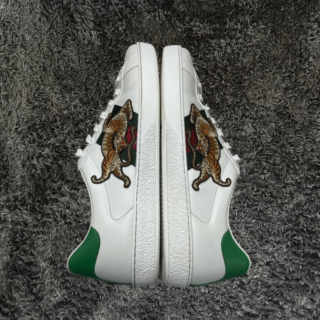 Gucci Ace Tiger Green (De Uso)