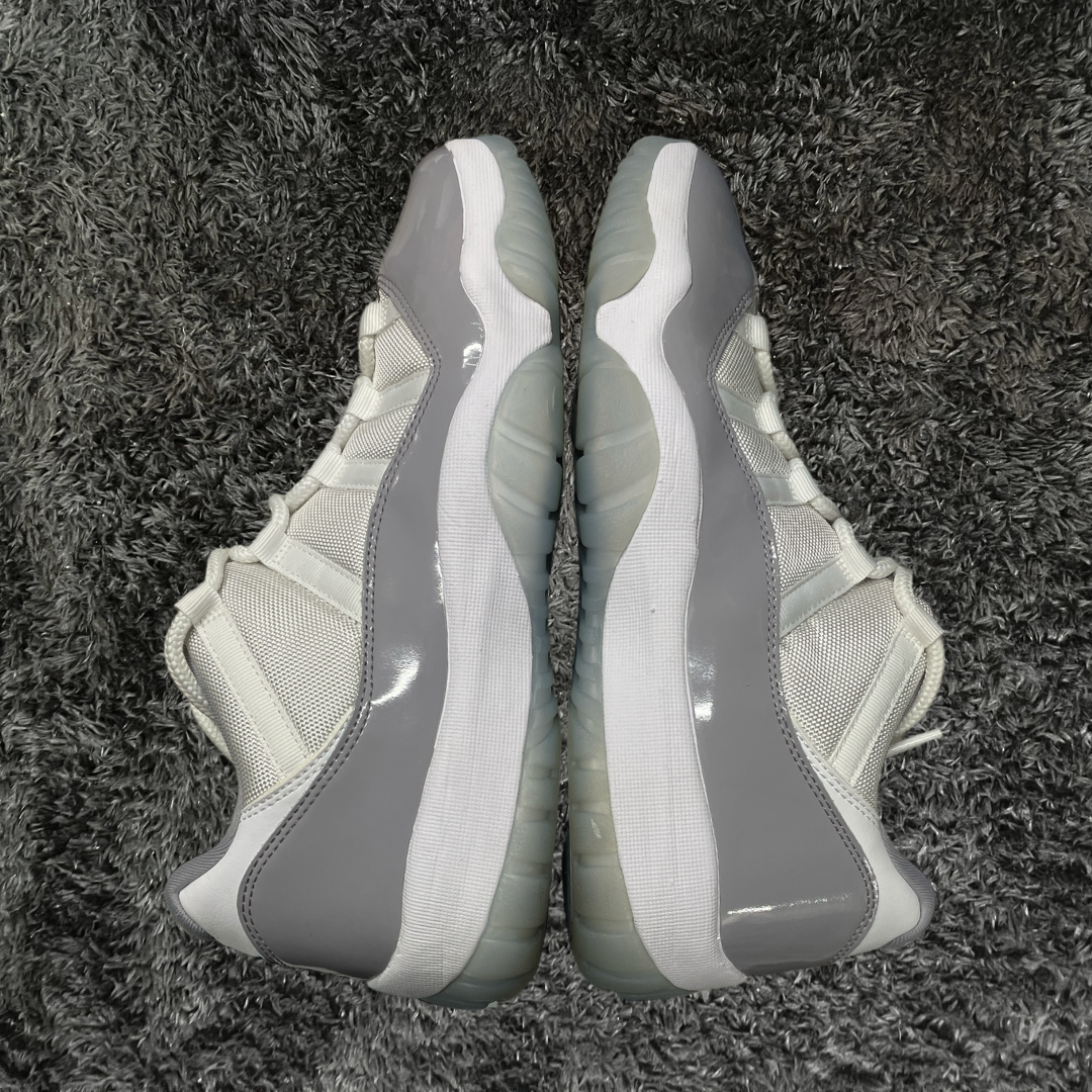 Jordan 11 Low Cement Grey (De Uso)