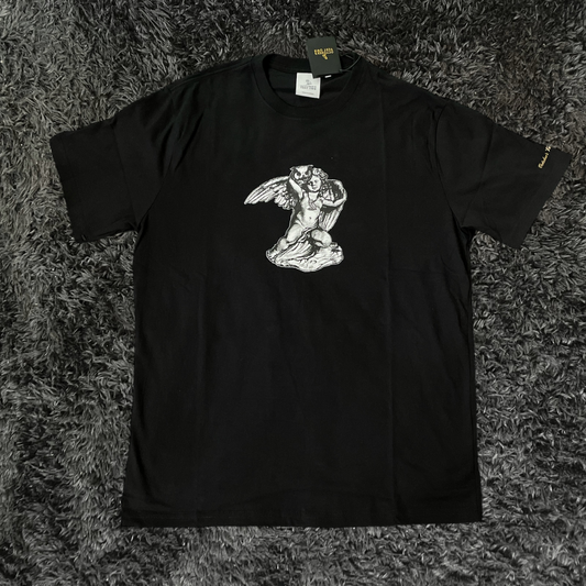 Ovo Cherub Owl Black T-shirt