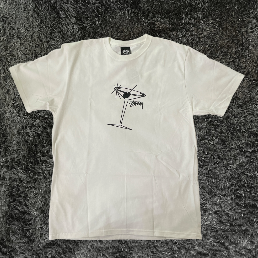 Stussy Martini White T-shirt