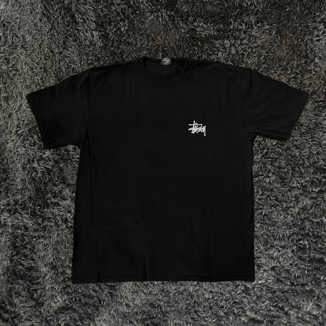 Stussy California Grown Pig Dyed Black T-shirt