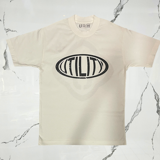 Urban Utility "UFlames" Bone T-Shirt