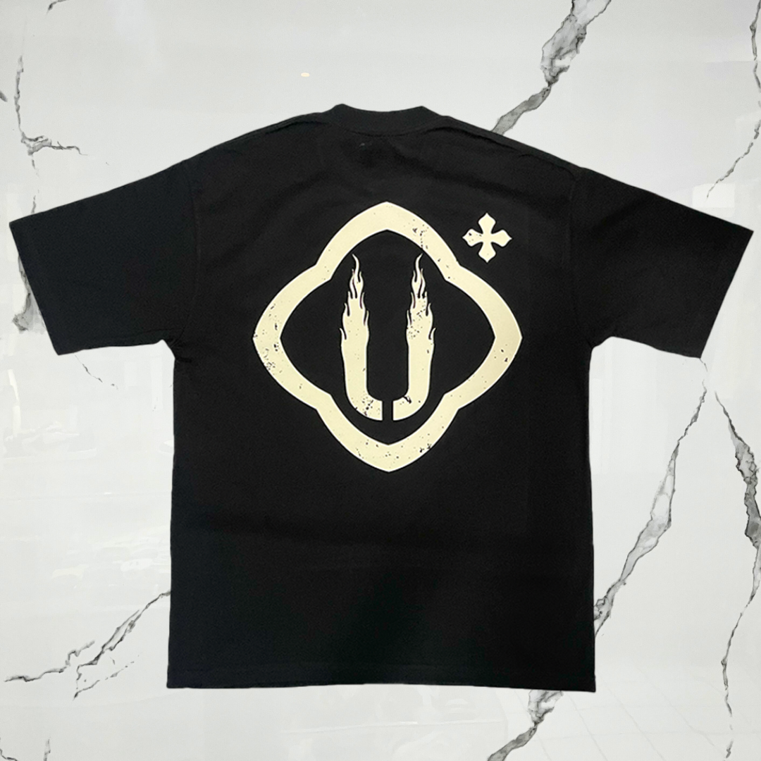 Urban Utility "UFlames" Black T-Shirt