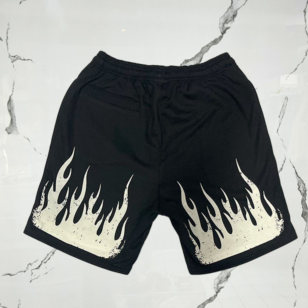 Urban Utility "UFlames" Black Short