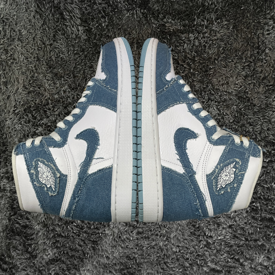 Jordan 1 High Denim (De Uso)