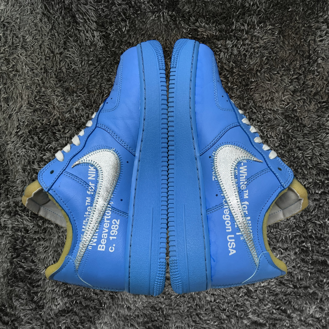 Air Force 1 Low Off-White MCA University Blue (De Uso)