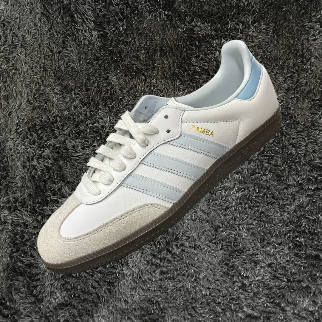 Adidas Samba OG	White Halo Blue