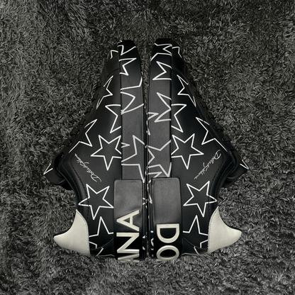 Dolce Gabbana Portofino Mixed Star Print Black (De Uso) - Urban Utility
