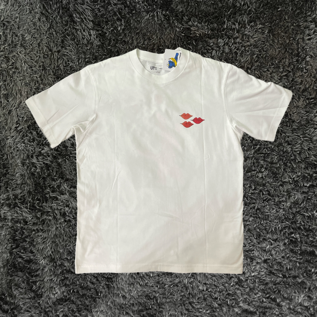 Uniqlo Kaws x Andy Warhol Kisses T-shirt