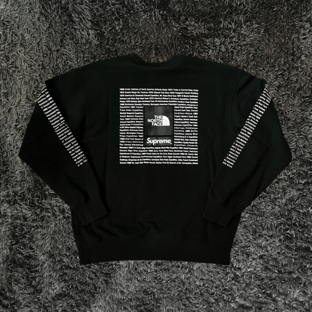 The North Face TNF Graphic Black  Crewneck Sweater