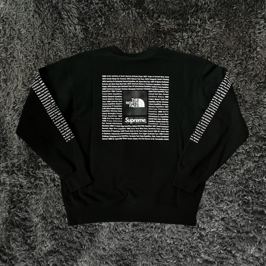 The North Face TNF Graphic Black  Crewneck Sweater