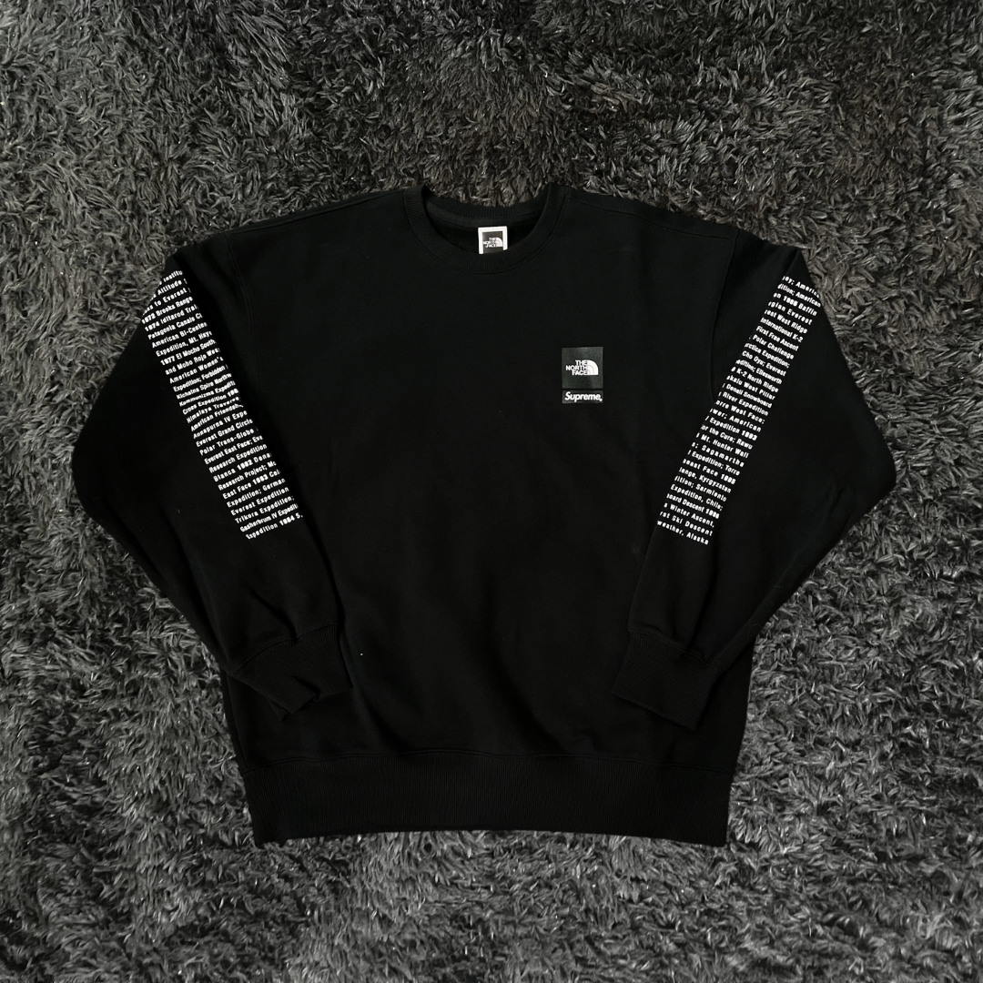 The North Face TNF Graphic Black  Crewneck Sweater