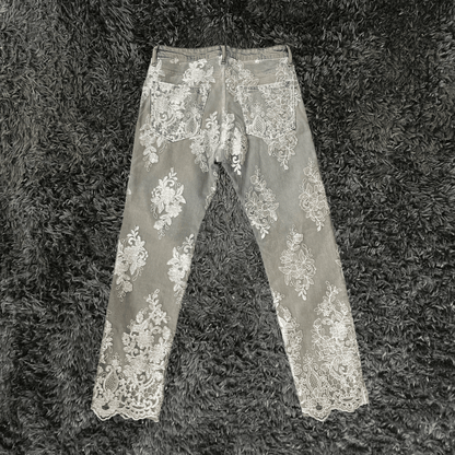 Crowstar Royalty White Pants - Urban Utility
