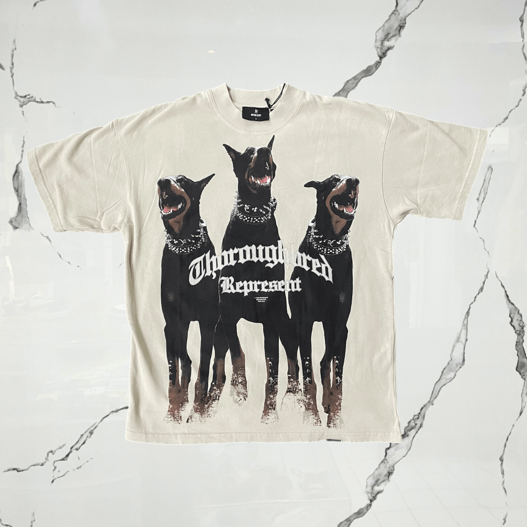Represent Thoroughbred Vintage White T-shirt - Urban Utility