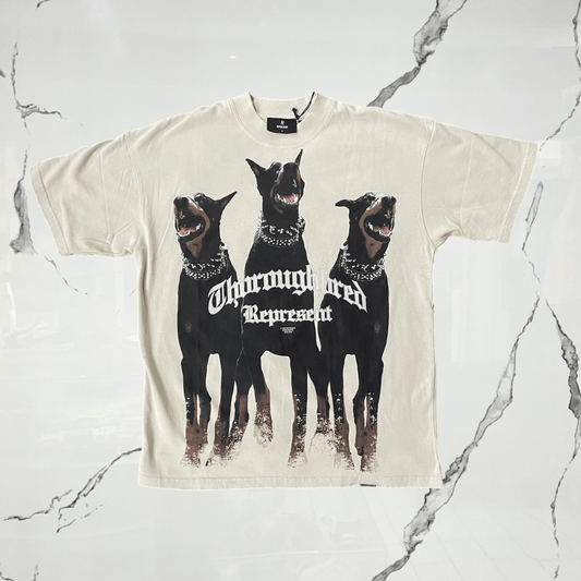 Represent Thoroughbred Vintage White T-shirt - Urban Utility