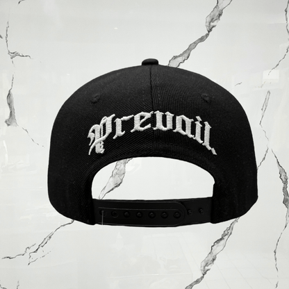 Prevail Black Grey Flames Cap - Urban Utility