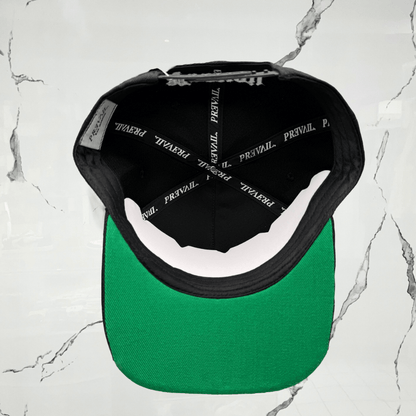 Prevail Black Grey Flames Cap - Urban Utility
