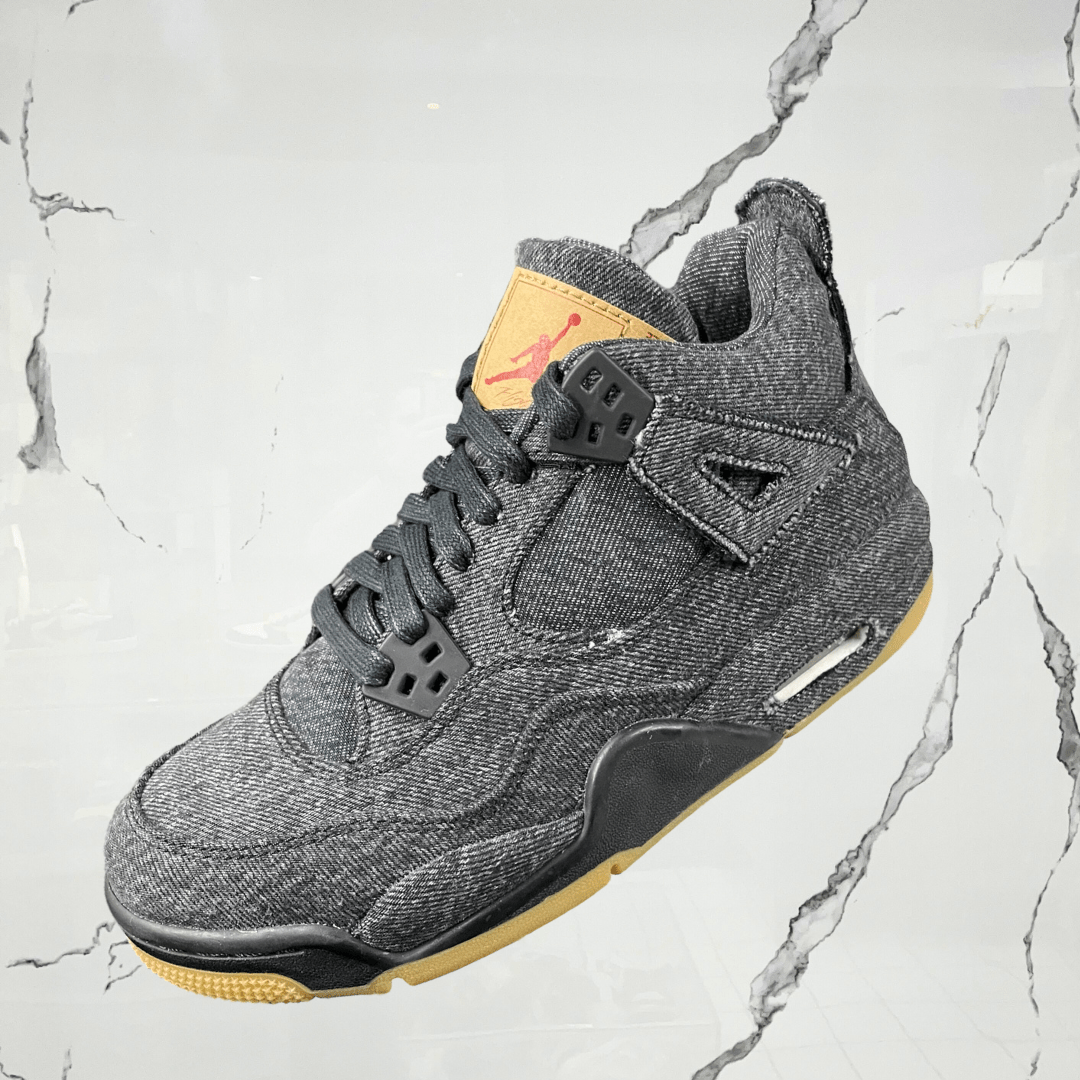 Jordan 4	Levi's Black