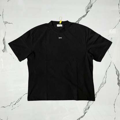 Off White Vibe Arrow Skate Black Aqua T-shirt - Urban Utility