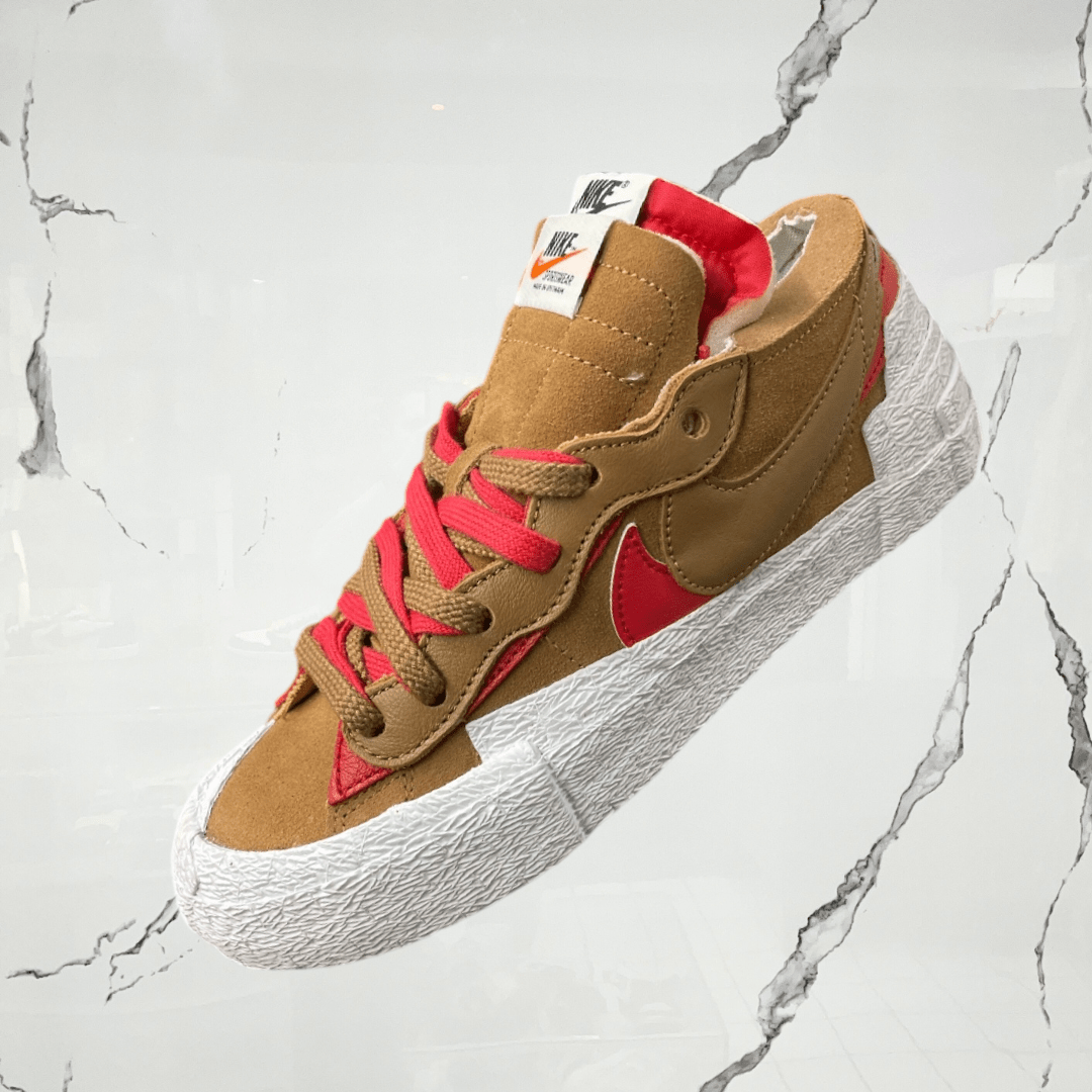 Nike Blazer Low Sacai British Tan - Urban Utility