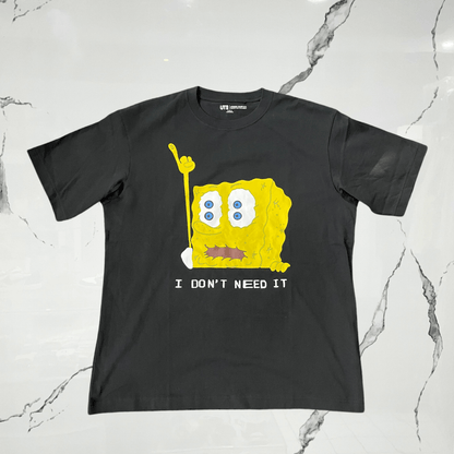 Uniqlo x CPFM Spongebob Black T-shirt - Urban Utility