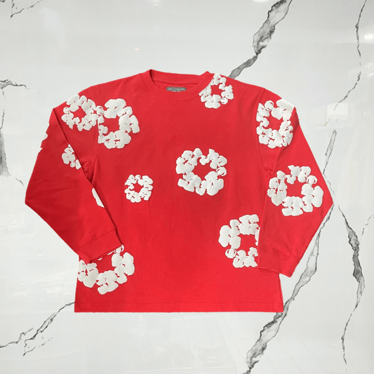 Denim Tears Red Long Sleeve - Urban Utility