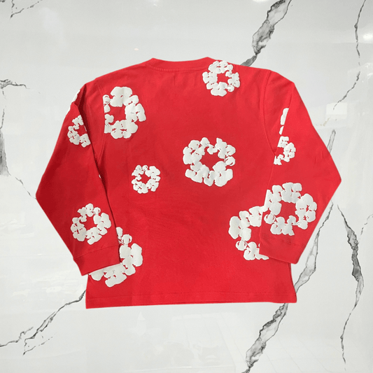 Denim Tears Red Long Sleeve - Urban Utility