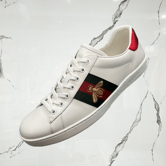 Gucci Low Ace Bee (De Uso) - Urban Utility