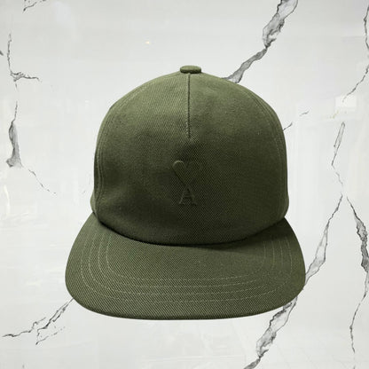 Alexandre Mattiussi Ami Olive Cap - Urban Utility