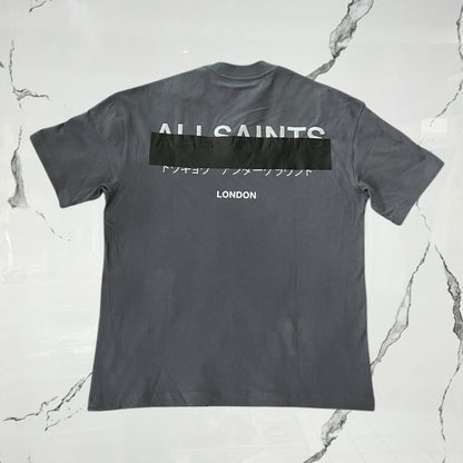 All Saints Redact SS Crew Pitched Blue - Urban Utility